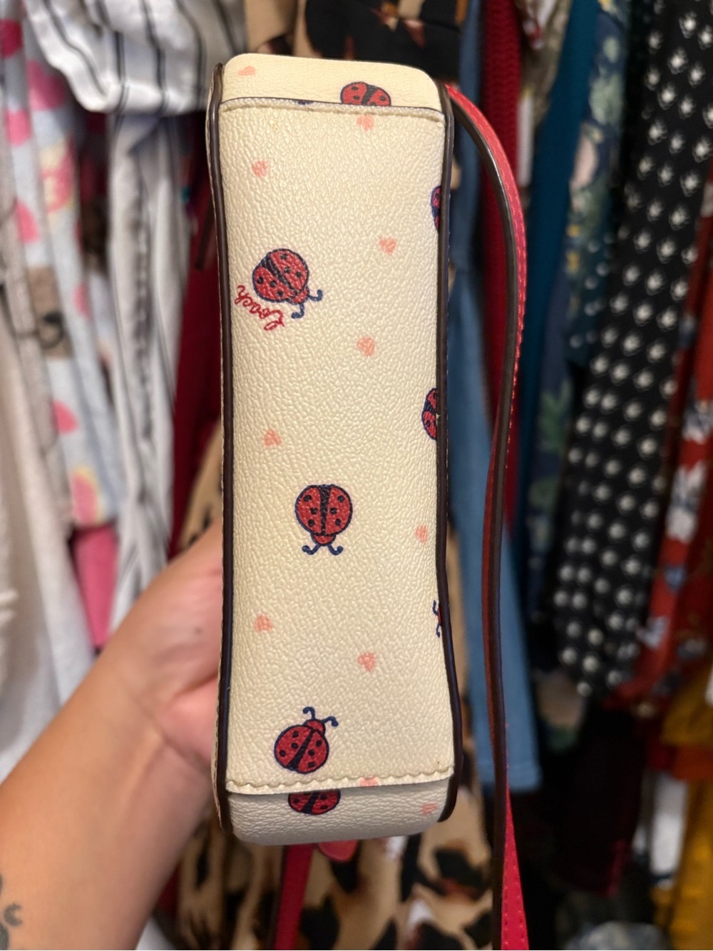 Coach | Mini Camera Bag | Lady Bug Print - Picture 8 of 13